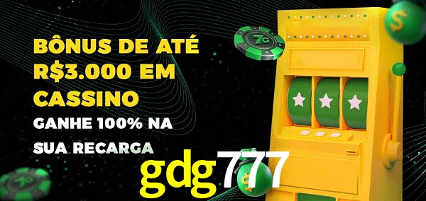 gdg777 melhor bônus de depósito